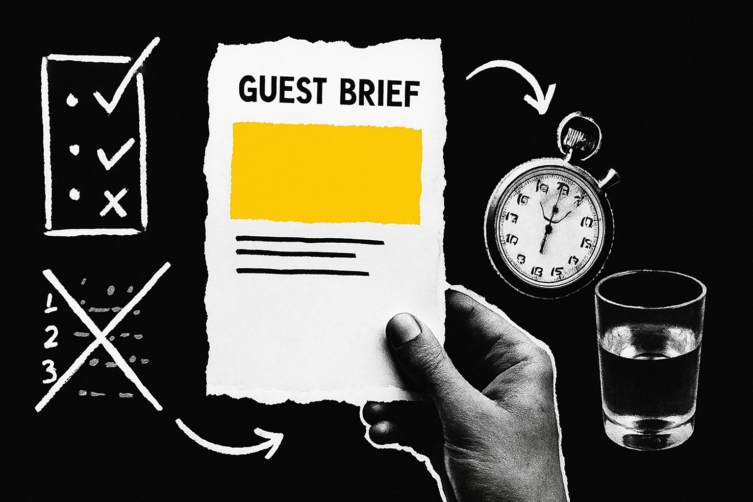 How to Prepare a Podcast Guest (B2B Host Guide)